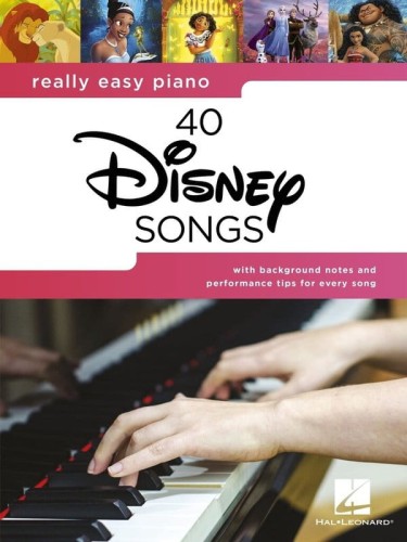 Really Easy Piano: 40 Disney Songs - łatwe nuty na fortepian