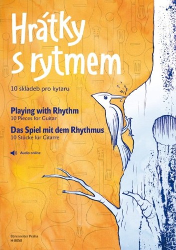 Hratky s rytmem - Playing with Rhythm (+ audio online) - 10 utworów - nuty na gitarę klasyczną