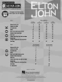 Elton John - Jazz Play Along Volume 104 - nuty na instrumenty C, Bb i Eb (+ płyta CD)