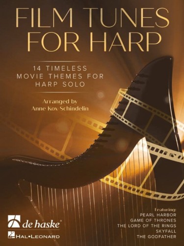 Film Tunes for Harp - Anne Kox-Schindelin - muzyka filmowa - nuty na harfę