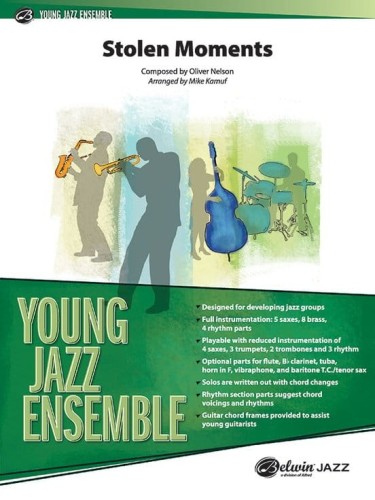 Young Jazz Ensemble: Oliver Nelson - Stolen Moments (Score & Parts) - nuty na młodzieżowy big-band jazzowy