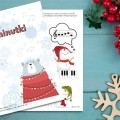 Zimowe Łaminutki - arkusze z ćwiczeniami muzycznymi dla dzieci do wydruku (produkt cyfrowy - plik PDF)