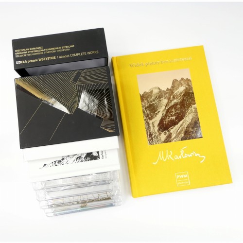 Karłowicz w muzyce i słowie - muzyczny prezent dla melomana 6 płyt CD i tomik poezji i fotografie Karłowicza