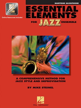 Essential Elements for Jazz Ensemble - E-flat Baritone Saxophone - Mike Steinel - nuty na saksofon barytonowy (+ audio online)