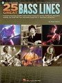 25 Great Bass Lines (+ audio online) - nuty na gitarę basową - Glenn Letsch