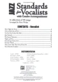Jazz Standards for Vocalists with Combo Accompaniment (Score & Parts) - Dave Wolpe - nuty na głos z fortepianem i zespół jazzowy