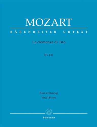 Wolfgang Amadeus Mozart - La clemenza di Tito KV 621 - Łaskawość Tytusa - nuty na głos + wyciąg fortepianowy