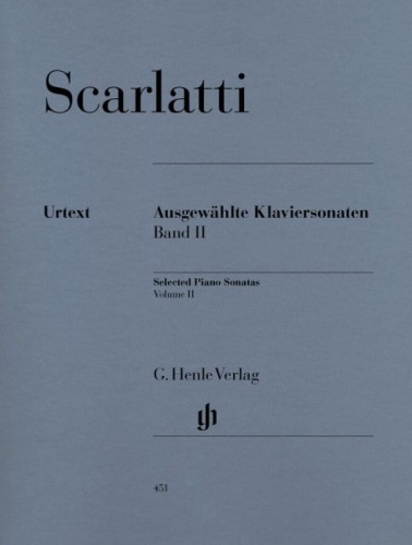 Domenico Scarlatti: Selected Piano Sonatas 2 - Sonaty fortepianowe - nuty na fortepian