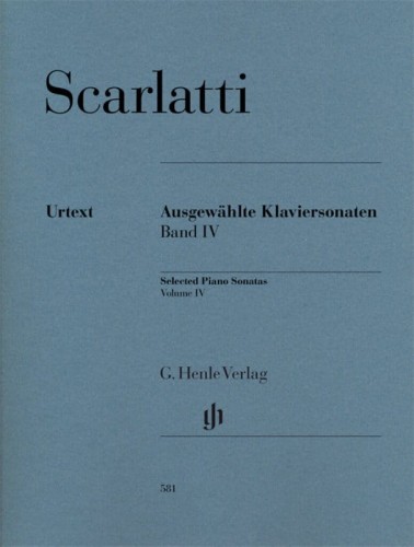 Domenico Scarlatti: Selected Piano Sonatas 4 - Sonaty fortepianowe - nuty na fortepian