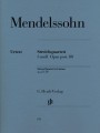 Felix Mendelssohn-Bartholdy: String Quartet f minor op. post. 80 - Streichquartett f-moll - nuty na kwartet smyczkowy