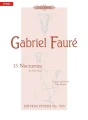 Gabriel Faure: 13 Nocturnes for Solo Piano - Roy Howat - nokturny - nuty na fortepian