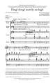 Ding! dong! merrily on high for SATB choir and organ - Mack Wilberg - nuty na chór mieszany i organy