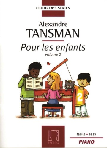 Aleksander Tansman - Pour les enfants 2 - nuty na fortepian w łatwym układzie