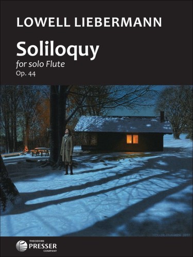 Lowell Liebermann: Soliloquy op. 44 for Solo Flute - nuty na flet poprzeczny