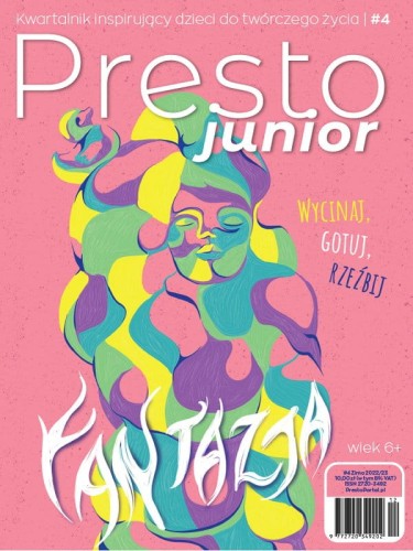 Presto Junior nr 4 FANTAZJA zima 2022 - czasopismo edukacyjne dla dzieci