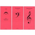 Music Flash Cards Set A - karty do teorii muzyki, nauki nut, rytmów i oznaczeń muzycznych