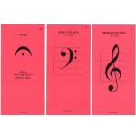 Music Flash Cards Set A - karty do teorii muzyki, nauki nut, rytmów i oznaczeń muzycznych