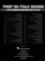 First 50 Folk Songs You Should Play on the Piano - nuty na fortepian