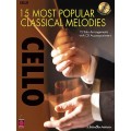 15 Most Popular Classical Melodies - Cello - nuty na wiolonczelę solo (+ płyta CD)