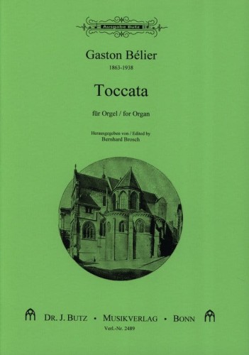 Gaston Belier: Toccata pour Grand Orgue - nuty na organy