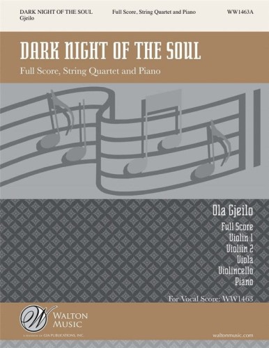 Ola Gjeilo: Dark Night of the Soul (Score & Parts) - nuty na kwartet smyczkowy i fortepian