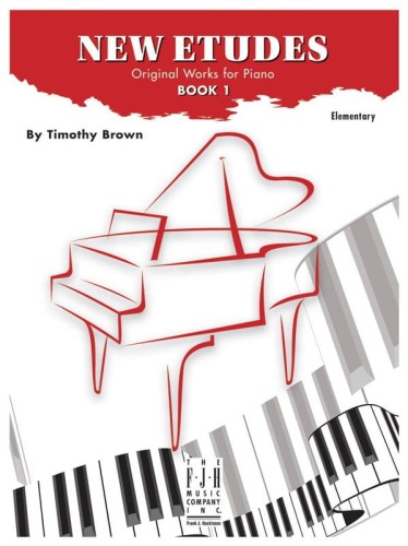 Timothy Brown: New Etudes Book 1 - Elementary - nuty na fortepian dla początkujących