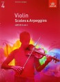 Violin Scales & Arpeggios, ABRSM Grade 4 - gamy i pasaże na skrzypce