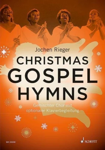 Christmas Gospel Hymns - Jochen Rieger - kolędy i pastorałki na chór SATB i fortepian