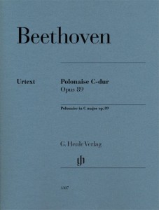 Ludwig van Beethoven: Polonaise C-dur op. 89 - polonez koncertowy - nuty na fortepian
