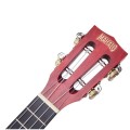 Mahalo Cherry Red - ISLAND SERIES - ukulele koncertowe + pokrowiec