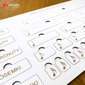 Tablica muzyczna - Wartości rytmiczne nut - drewniana układanka edukacyjna