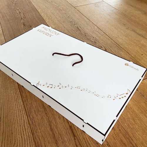 Muzyczny Kuferek - zestaw edukacyjny dla dzieci nauka teorii muzyki