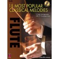 15 Most Popular Classical Melodies - Flute - Michael Whalen - nuty na flet poprzeczny solo (+ płyta CD)