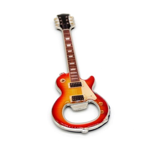 Otwieracz magnetyczny do butelek w kształcie gitary elektrycznej Les Paul (magnes) 12 cm