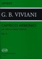 Giovanni Buonaventura Viviani: Capricci armonici per violino e basso continuo op. 4 - nuty na skrzypce i fortepian