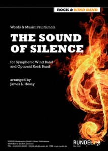 Paul Simon: The Sound of Silence - for Symphonic Wind Band and Optional Rock Band (Score & Parts) - James L. Hosay - nuty na orkiestrę dętą