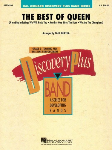 Discovery Plus Band: The Best of Queen (Score & Parts) - nuty na młodzieżową orkiestrę dętą