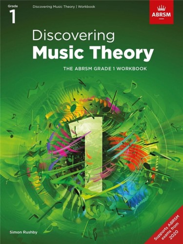 Discovering Music Theory - ABRSM Grade 1 - Workbook - Simon Rushby - ćwiczenia przygotowujące do egzaminów teoretycznych