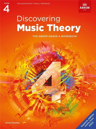 Discovering Music Theory - ABRSM Grade 4 - Workbook - Simon Rushby - ćwiczenia przygotowujące do egzaminów teoretycznych