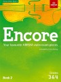 Encore Violin Book 2 - ABRSM Grades 3 & 4 - Penny Stirling - utwory recitalowe - nuty na skrzypce z fortepianem