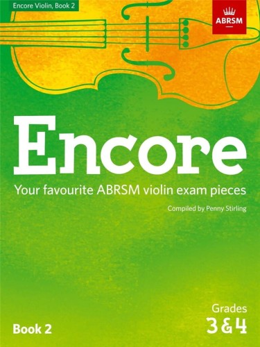 Encore Violin Book 2 - ABRSM Grades 3 & 4 - Penny Stirling - utwory recitalowe - nuty na skrzypce z fortepianem