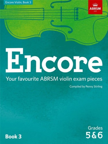 Encore Violin Book 3 - ABRSM Grades 5 & 6 - Penny Stirling - utwory recitalowe - nuty na skrzypce z fortepianem