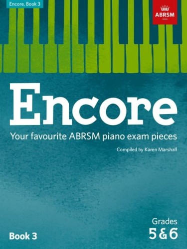 Encore Piano Book 3 - ABRSM Grades 5 & 6 - Karen Marshall - utwory recitalowe - nuty na fortepian