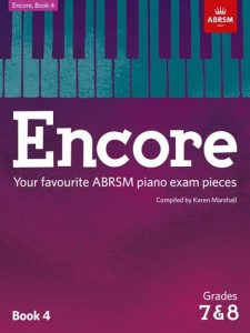 Encore Piano Book 4 - ABRSM Grades 7 & 8 - Karen Marshall - utwory recitalowe - nuty na fortepian