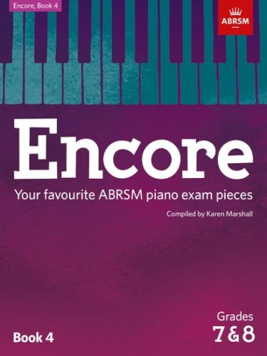 Encore Piano Book 4 - ABRSM Grades 7 & 8 - Karen Marshall - utwory recitalowe - nuty na fortepian
