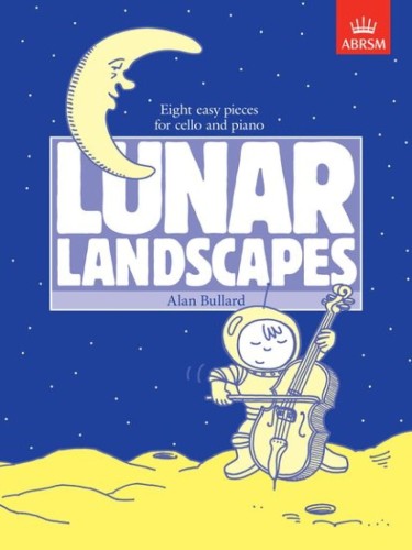 Alan Bullard: Lunar Landscapes - Eight easy pieces for cello and piano - nuty na wiolonczelę z fortepianem