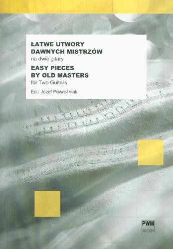 Józef Powroźniak: Grajmy na gitarze zeszyt 5 - łatwe utwory dawnych mistrzów na dwie gitary