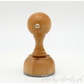 Stempel pieczątka nauka nut klucz wiolinowy
