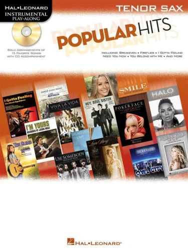 Popular Hits: Tenor Saxophone - nuty na saksofon tenorowy (+ płyta CD)