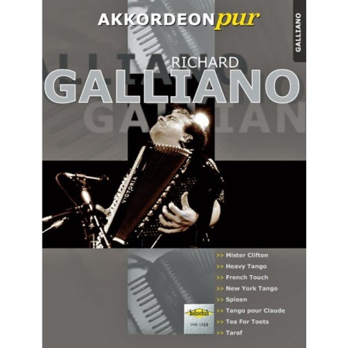 Akkordeon pur: Richard Galliano - nuty na akordeon